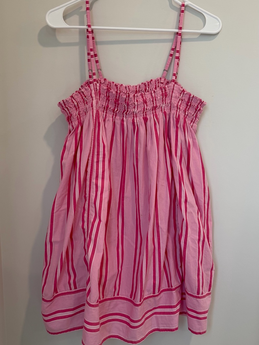 We The Free-Free People Pink Striped Top - Picture 2 of 6